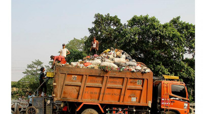 Volume Sampah Jakarta Meningkat