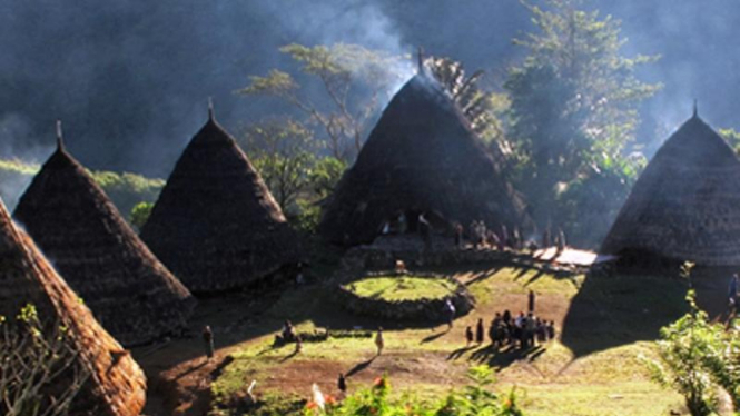 Kampung Mbaru Niang mendapat penghargaan dari UNESCO