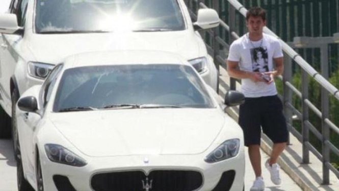 Lionel Messi dan tunggangan barunya, GranTurismo MC Stradale 