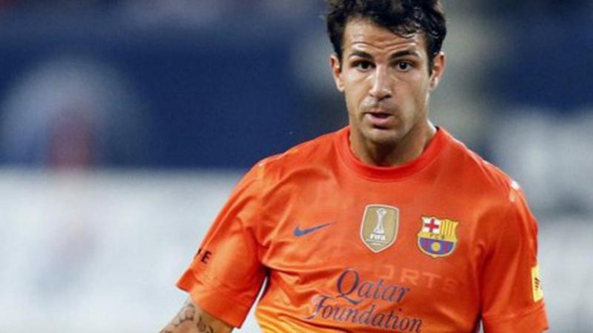 Pemain Barcelona, Cesc Fabregas.