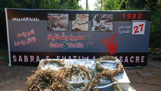 Peringatan Pembantaian di Kamp Sabra dan Shatila Lebanon