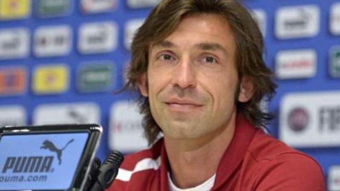 Pemain Juventus, Andrea Pirlo.