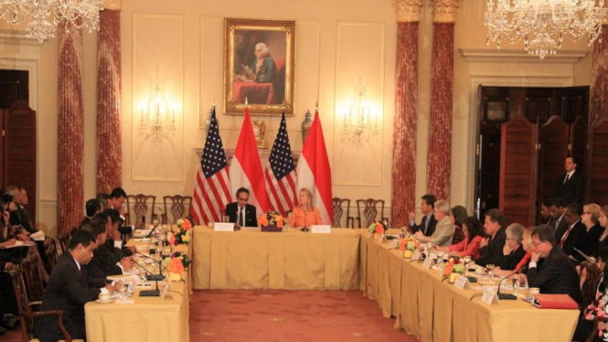Pertemuan Komisi Bersama Pemerintah RI dan AS