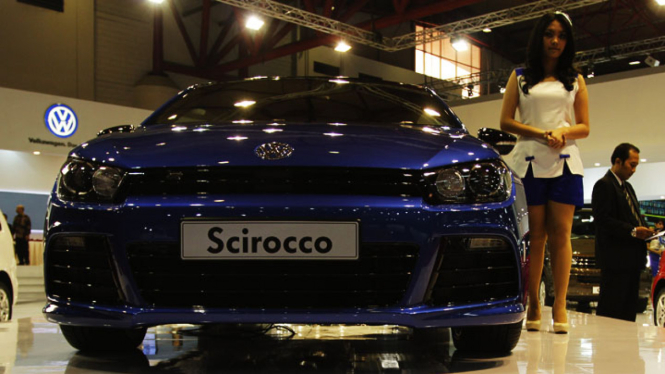 VW Scirocco di Indonesia International Motor Show (IIMS) 2012