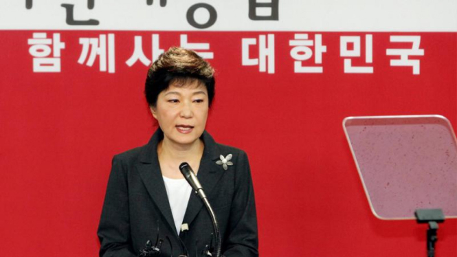 Presiden Korea Selatan, Park Geun-hye.