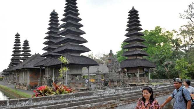 Pura Taman Ayun, Badung, Bali, salah satu warisan budaya dunia
