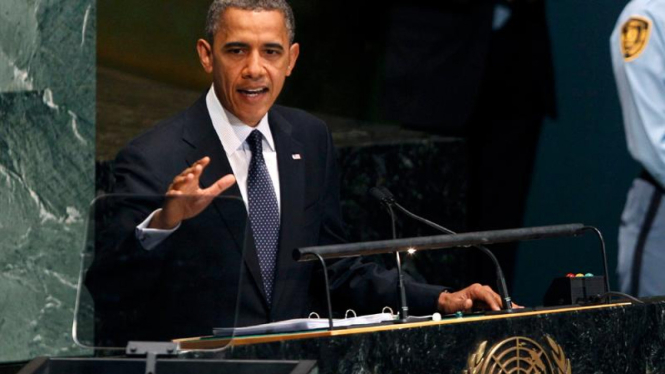 Barack Obama pidato di PBB