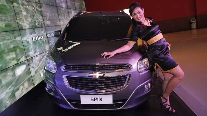 Mobil MPV di IIMS 2012, Chevrolet Spin