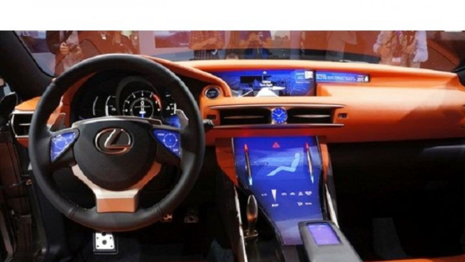Interior Lexus LF-CC
