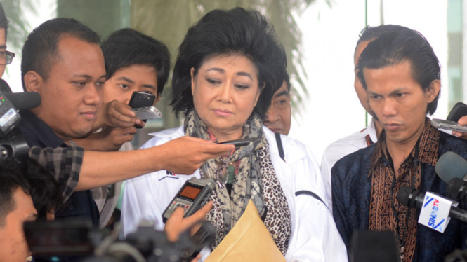 Tersangka kasus dugaan suap, Siti Hartati Murdaya