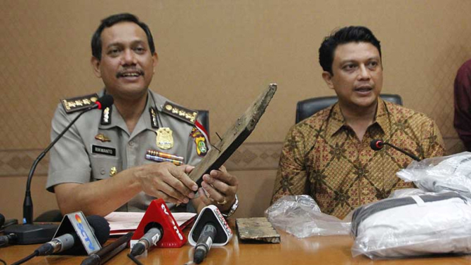 Release Barang Bukti Kasus Pembunuhan Pelajar