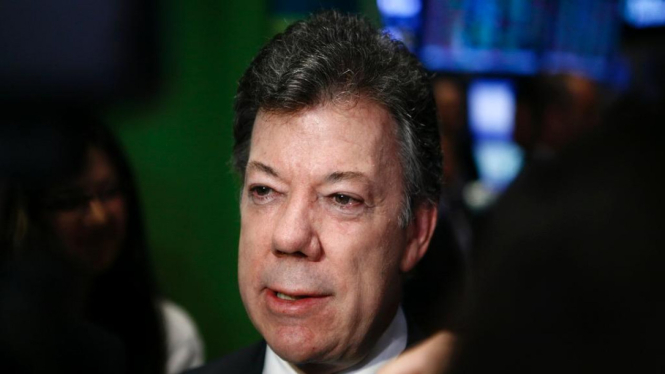 Presiden Kolombia Juan Manuel Santos