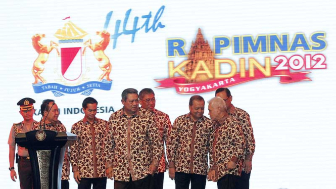 Pembukaan Rapimnas Kadin 2012