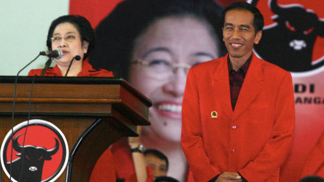 Megawati Soekarnoputri, dan Joko Widodo (Jokowi)