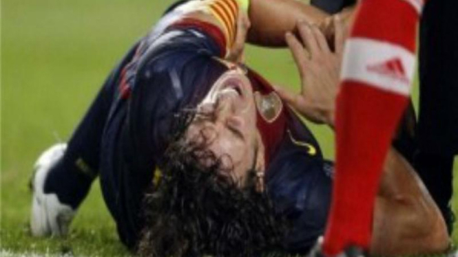 Bek legendaris Barcelona, Carles Puyol.