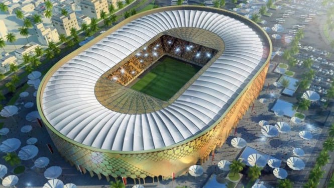 Desain stadion Piala Dunia Qatar 2022