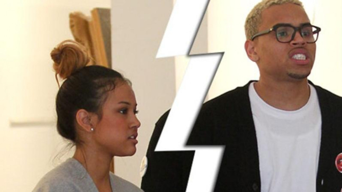 Chris Brown dan Karrueche Tran