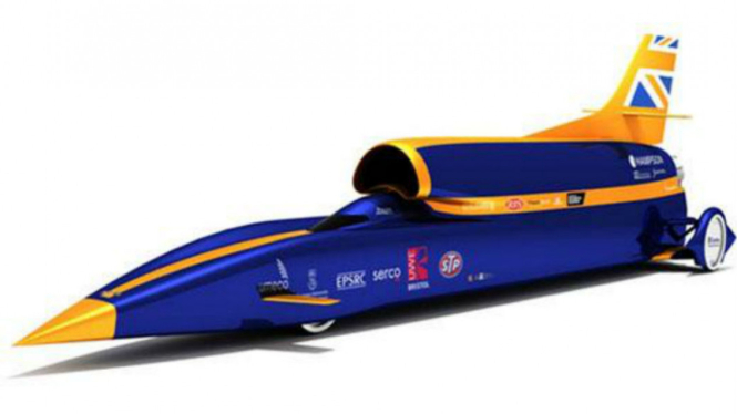 Bloodhound Super Sonic Car 