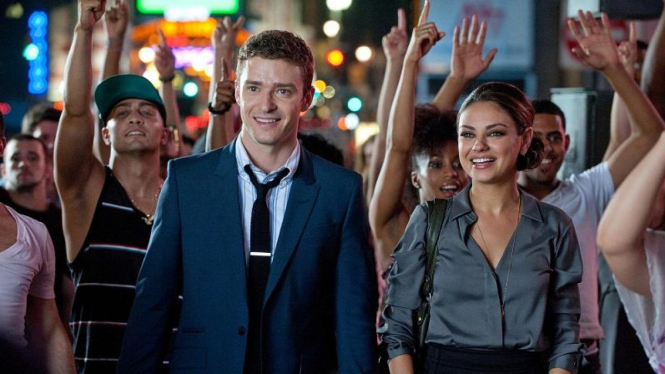 Salah satu adegan di film Friends with Benefits