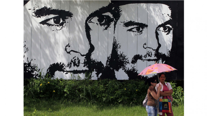 Mural Che Guevara.