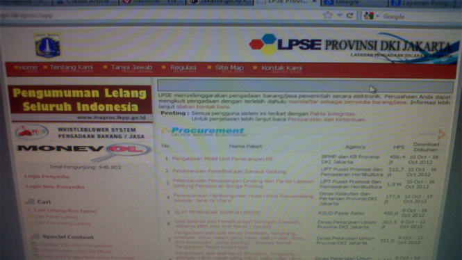 Layanan Pengadaan Secara Elektronik (LPSE)