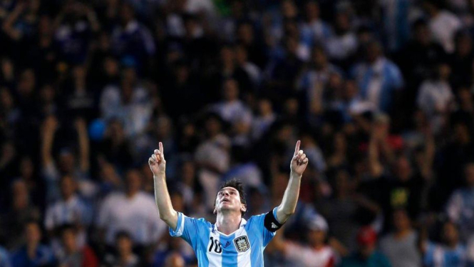 Striker timnas Argentina, Lionel Messi