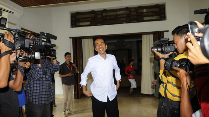 Jokowi Tinjau Rumah Dinas