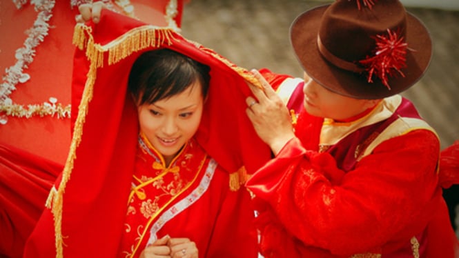 Pernikahan tradisi Cina