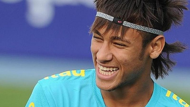 Penyerang Brasil, Neymar.