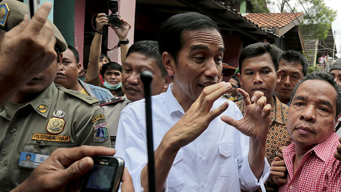Jokowi Kunjungi Bukit Duri