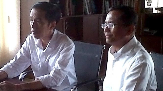 Jokowi bersama Dahlan Iskan