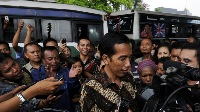 Jokowi Tinjau Kp Melayu