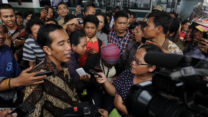 Jokowi Tinjau Kp Melayu
