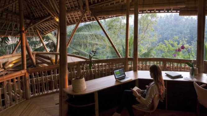 660+ Gambar Rumah Bambu Bali HD Terbaik