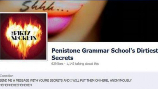 Laman Facebook pengungkap rahasia kotor