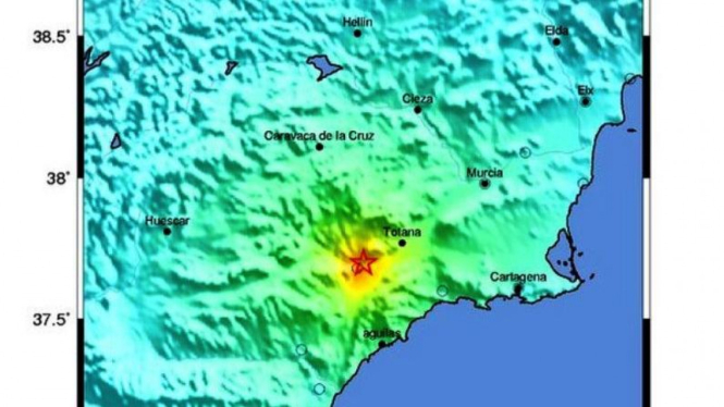 Gempa di Lorca, Spanyol