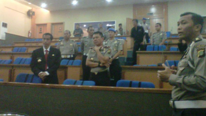 Jokowi kunjungi TMC Polda Metro Jaya