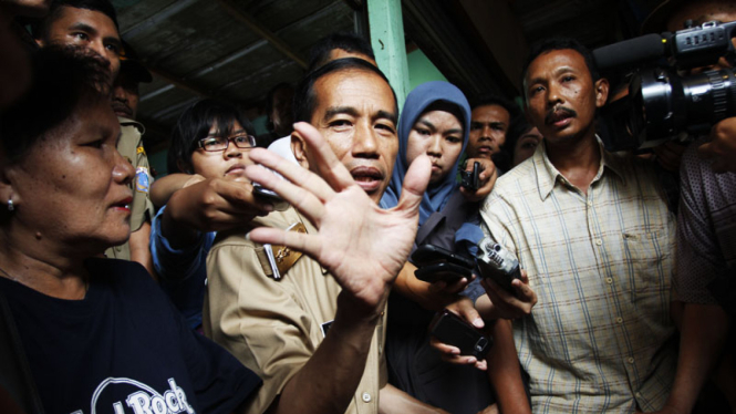 Jokowi Berkunjung ke Pasar Tradisional
