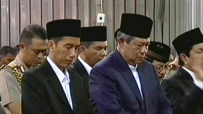 Joko Widodo dan Susilo Bambang Yudhoyono
