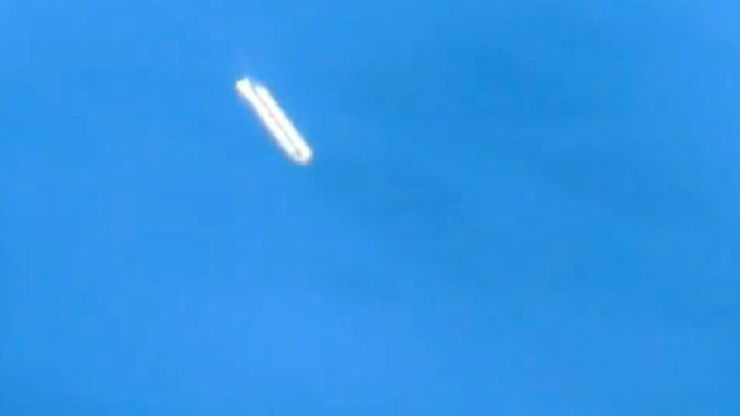 UFO menampakkan diri di langit Kentucky, Amerika Serikat (AS).