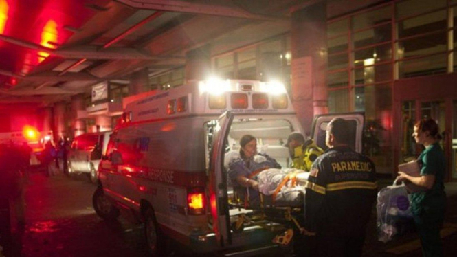 rumah sakit di New York berjuang mengevakuasi pasien