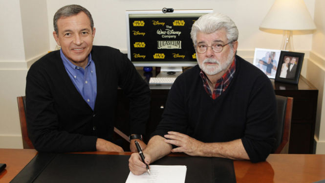 Chief Executive Officer Disney Bob Iger dan George Lucas 