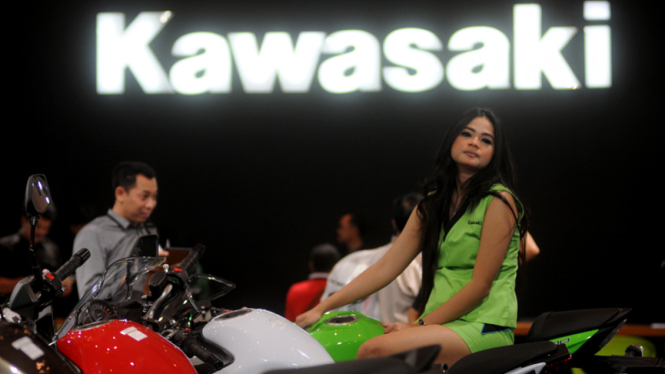 Gadis Cantik Jakarta MotorCycle 2012