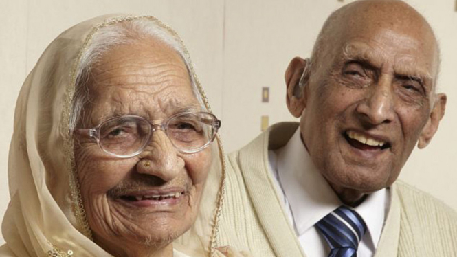 pasangan menikah 87 tahun