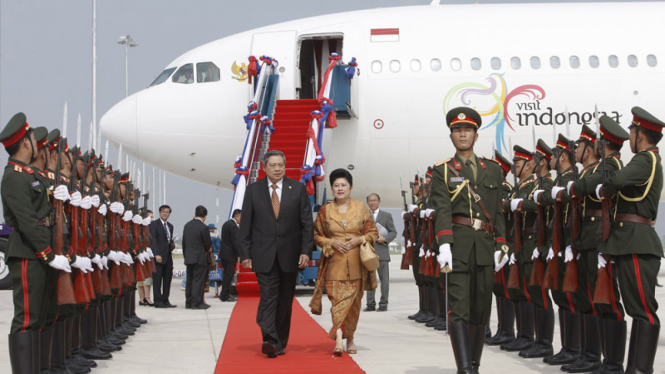 Kunjungan Kenegaraan SBY di Laos