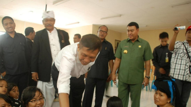 Gubernur Bali dan Lampung, I Made Mangku Pastika dan Sjachroedin ZP