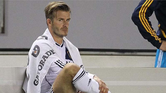 Gelandang Los Angeles Galaxy, David Beckham