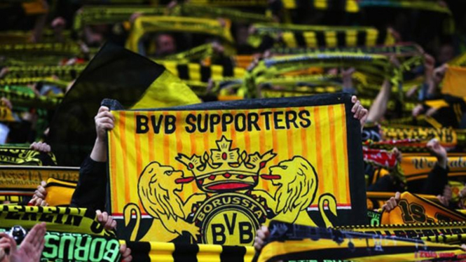 Suporter Borussia Dortmund