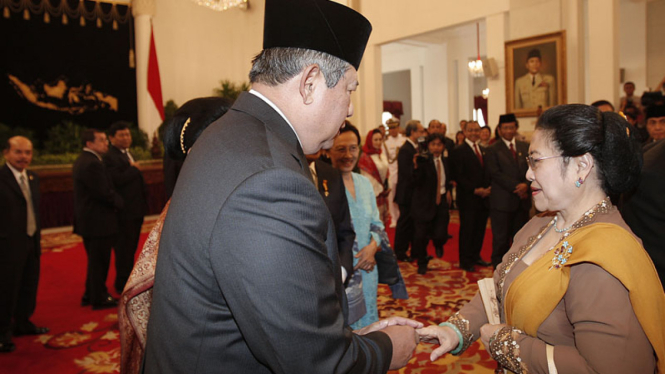 Megawati Hadiri Anugerah Pahlawan Nasional Bung Karno