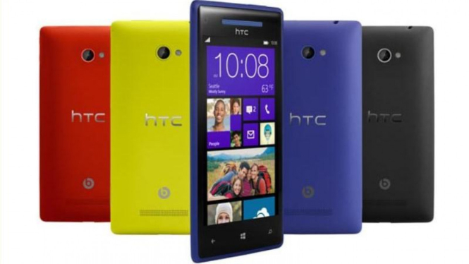 HTC rilis Windows Phone 8, 8X dan 8S